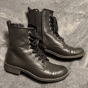 Black Combat Boots